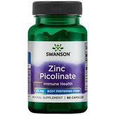 Zink - Picolinat 22mg 60 Kapsul SCHWANSON